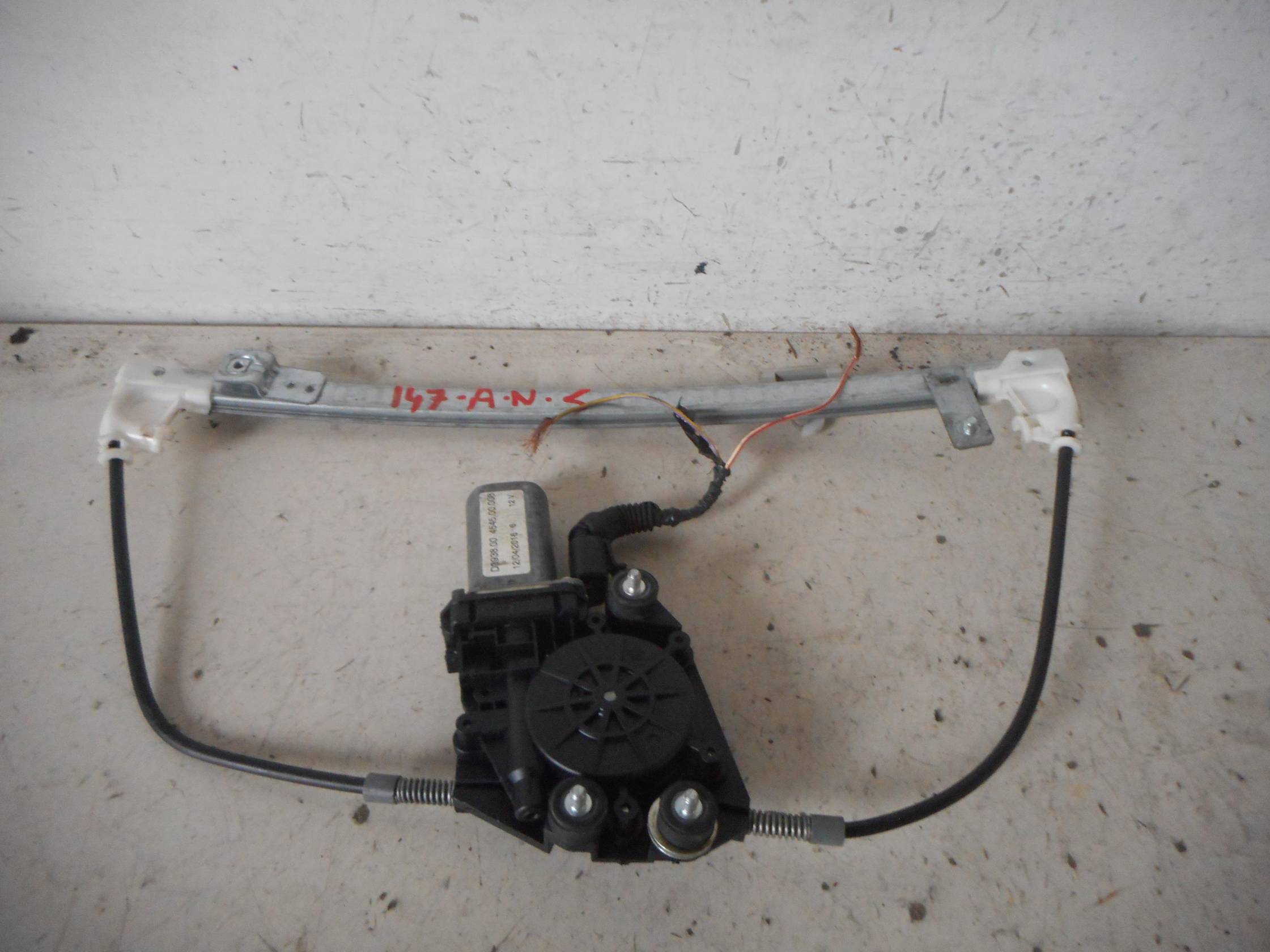 Alzacristallo elettr. porta ant. sx.